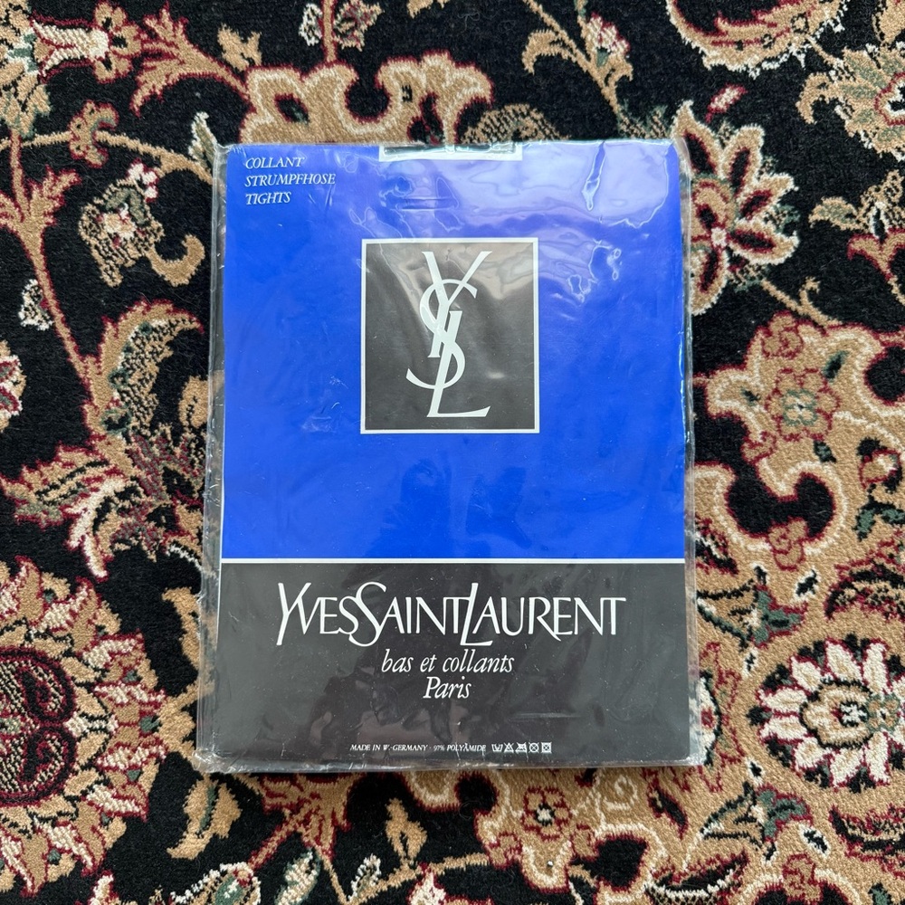 Yves Saint Laurent Black Tights